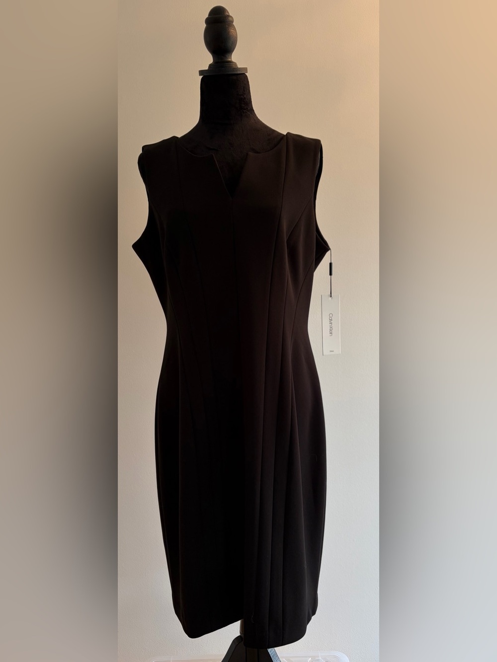 Calvin Klein Black Dress - Brand New with Tags. Size 14